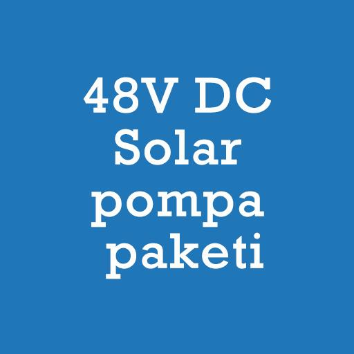 48v dc solar pompa paketi