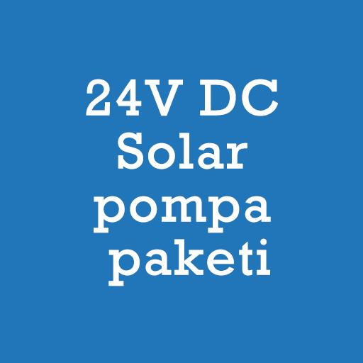 Gmg marka 24v dc solar pompa paketi