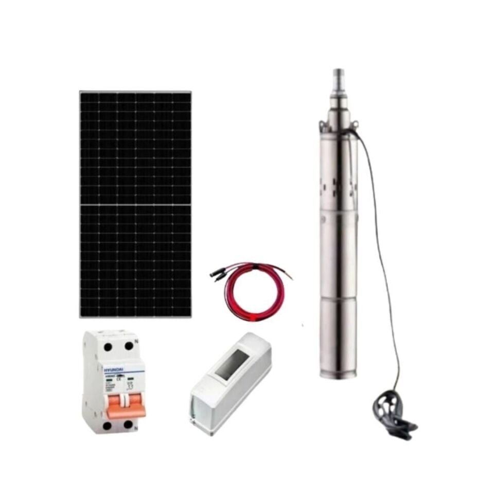 24 Volt Sulama Dalgıç Pompa Solar Paket