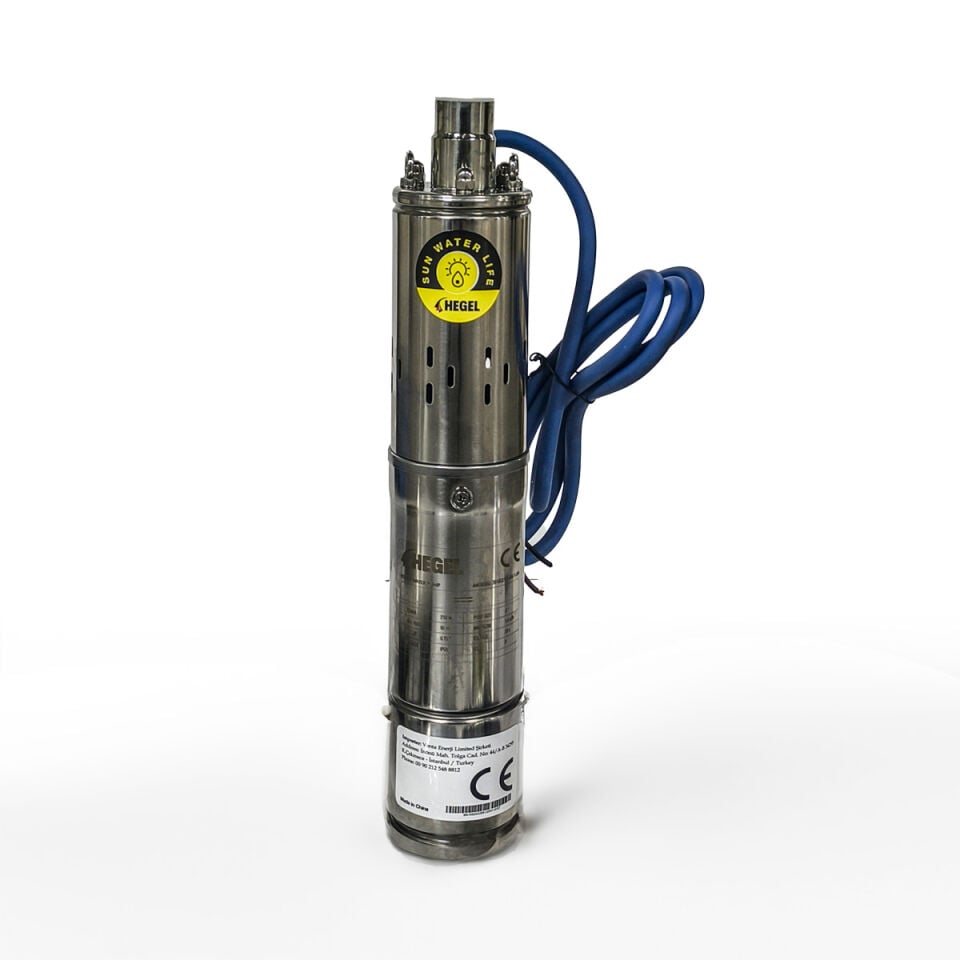 HEGEL 24 Volt 8 Amper Dc Dalgıç Su Pompası