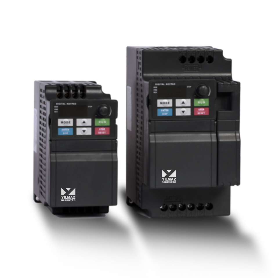 Yılmaz 0,75 kw 1-Faz 230V Monofaze NZ2200-0R75G-Y YA2000 Gelişmiş Seri AC Sürücü