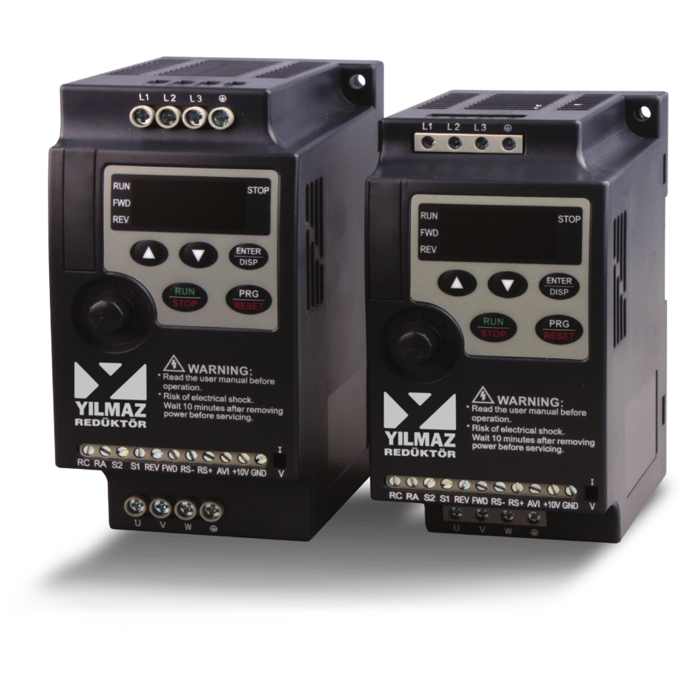 Yılmaz 1,5 kw 3-Faz 400V Trifaze NL1000-01R5G4-Y YB1000 Temel Seri AC Sürücü