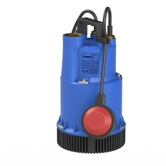 Sumak SDF300 Drenaj Dalgıç Pompa Monofaze (220V) 0.33 Hp